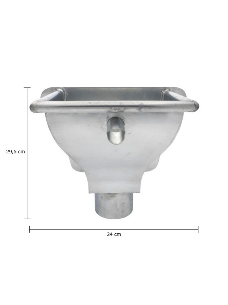 Zinken Vergaarbak - Oud Hollandsch