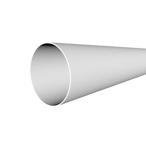 PVC Regenpijp - 1,5 mm Rond - Ø80 mm - 5,55 meter - Wit