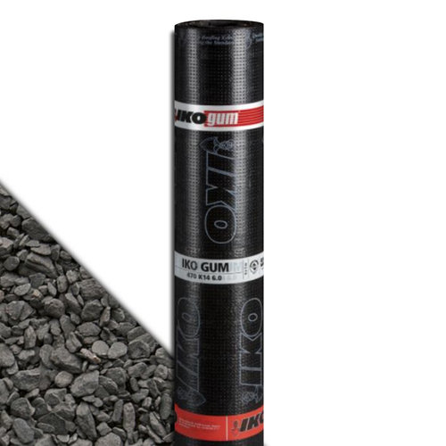 Iko IKOgum Leislag Zwart- 470K24 APP 5 meter brandrol Iko IKOgum Leislag Zwart- 470K24 APP 5 meter brandrol