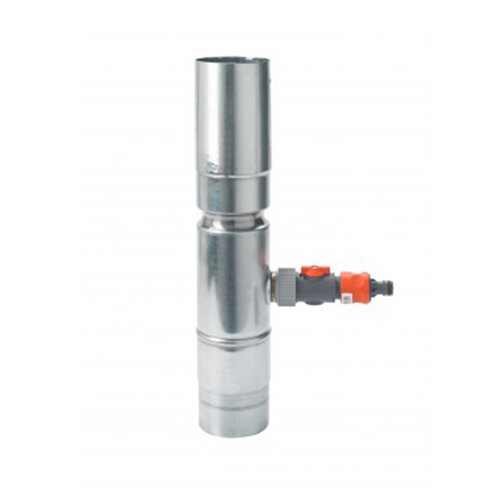 OP=OP! Zinken Regentonvuller | Gardena Aansluiting | Ø80 mm OP=OP! Zinken Regentonvuller | Gardena Aansluiting | Ø80 mm
