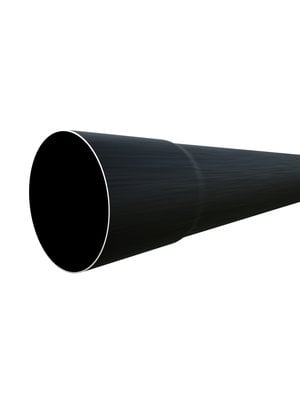 Zwart Aluminium Regenpijp | HWA buis Ø80 mm
