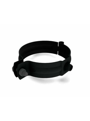 Zwart Aluminium Beugel 80 mm - Moer M10 met stokeind