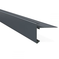 Antraciet Aluminium Standaard Daktrim | Lengte 2,5 meter