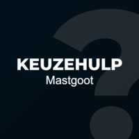 Mastgoot Keuzehulp Systeem - Zwart Aluminium