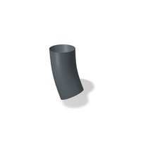 Antraciet Aluminium Bocht 80 mm - 40°