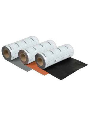 Ubbink Ubiflex Finio Loodvervanger 250mm x 5m rood