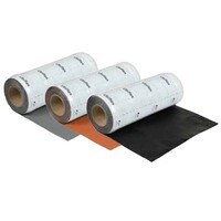 Ubiflex Finio Loodvervanger 400mm x 5m zwart