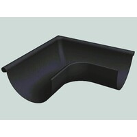 Antraciet Aluminium Buitenhoek - Mastgoot 333 - Haaks