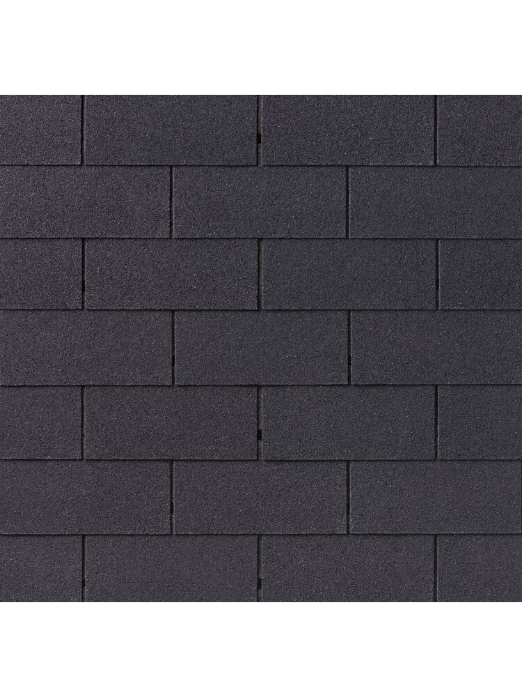Bitumen Dakshingles - Superglass (01) Zwart 2 m²