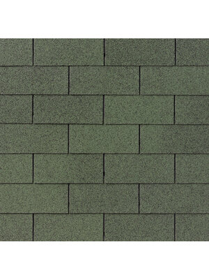 Bitumen Dakshingles - Superglass (03) Amazone Groen 3 m²