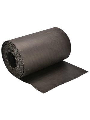 Alphaflex Loodvervanger Basic - 25 cm x 10 meter - Zwart