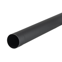 Zwart Zinken Regenpijp | HWA buis Ø80 mm diverse Lengtes