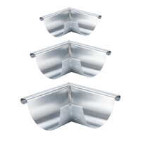 Zinken Buitenhoek - Mastgoot - Haaks Gesoldeerd