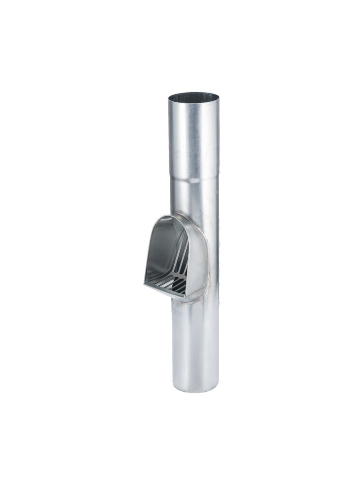 Zinken Bladvanger Ø80 of Ø100 mm of (RVS Rooster)