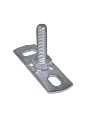 Muurplaat M8 x 25 mm Binnen- of Buitendraad