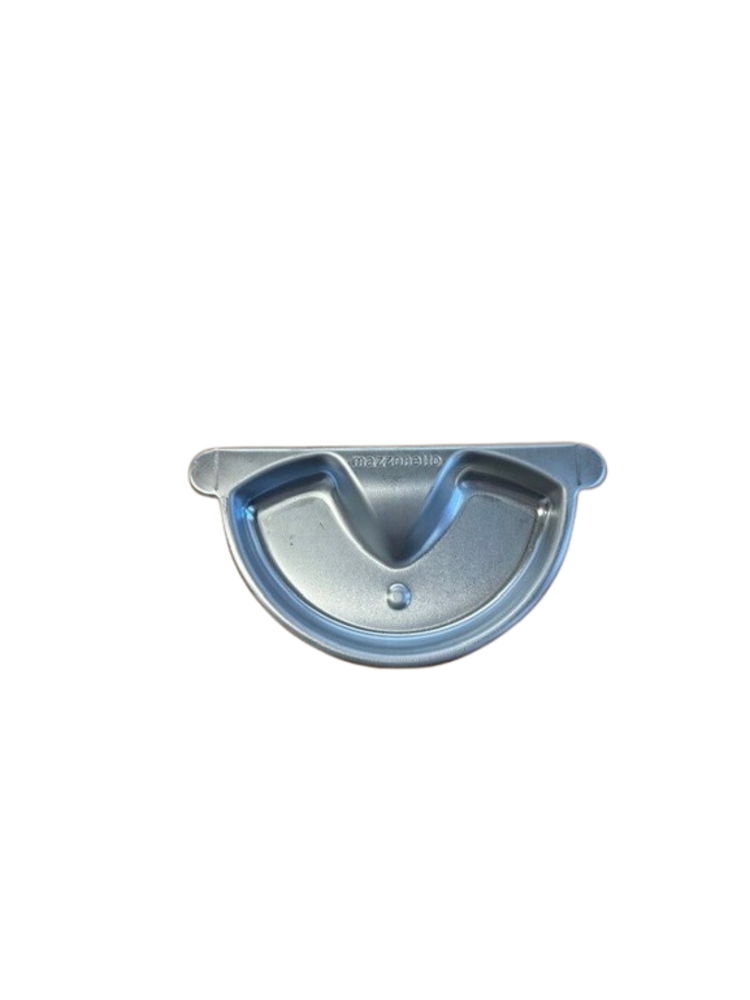 Zinken kopschot - Mastgoot M333 - zonder kraal links/rechts - met rubber