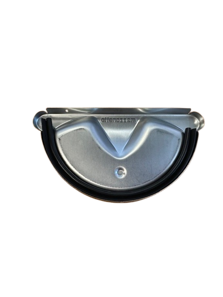 Zinken kopschot - Mastgoot M333 - zonder kraal links/rechts - met rubber