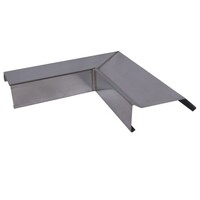 Blank Zink Binnenhoek zonder kraal | 90 graden  | Kliksysteem
