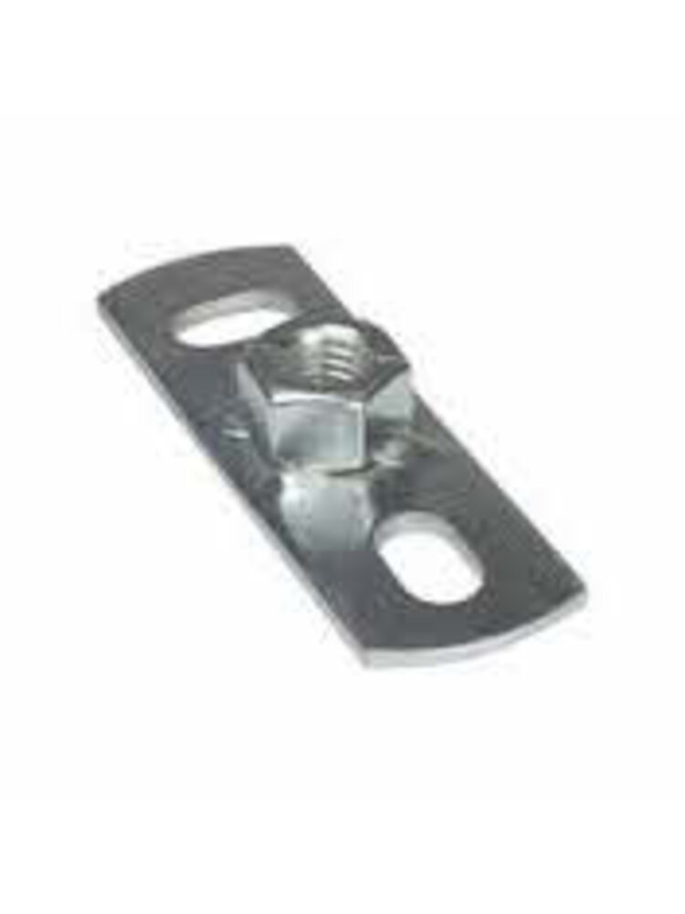 Muurplaat M8 x 25 mm Binnen- of Buitendraad
