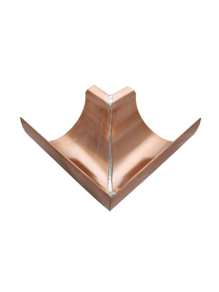 Koperen Binnenhoek - Mastgoot