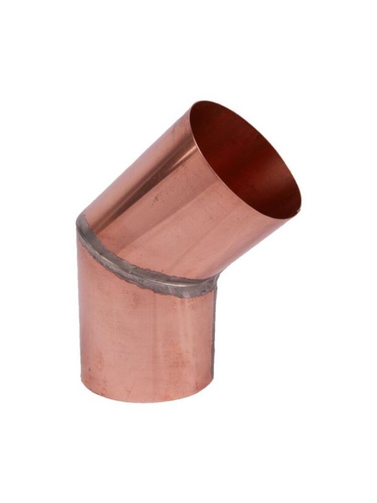 Koperen verstekbocht 45 graden