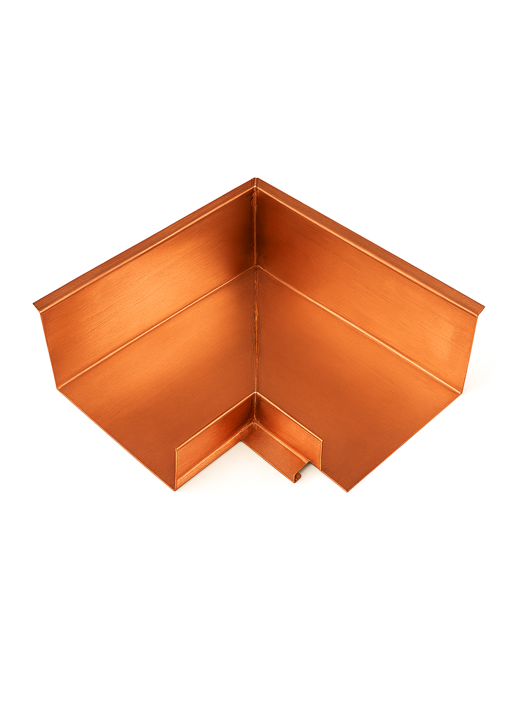 Koperen Binnenhoek - Bakgoot