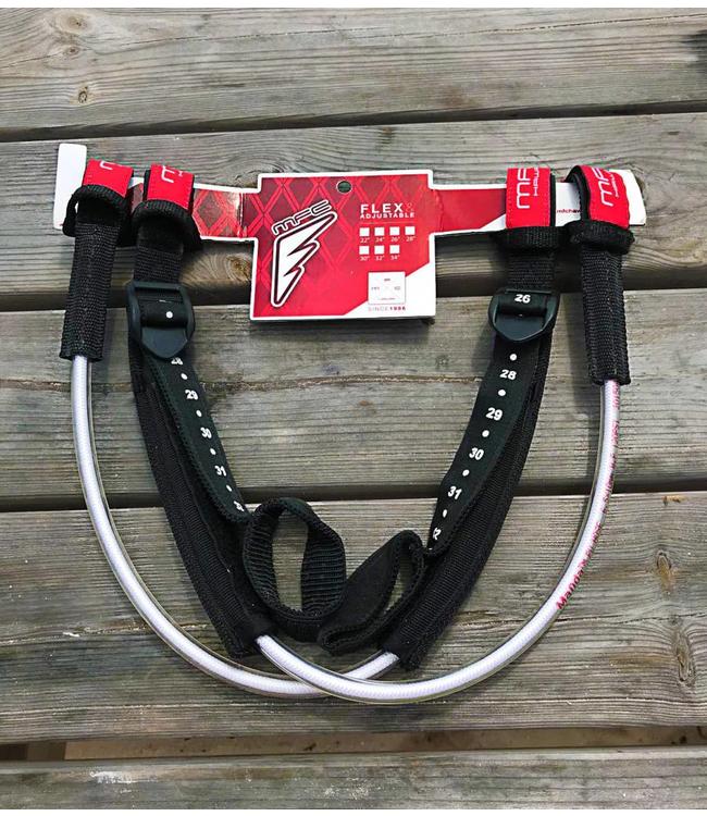 mfc adjustable harness lines 26 32 used dunkerbeck pro center
