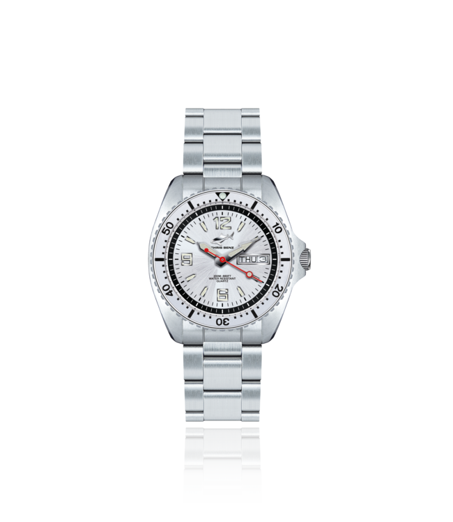 Chris Benz Watches One Medium 200M - Shark Silver