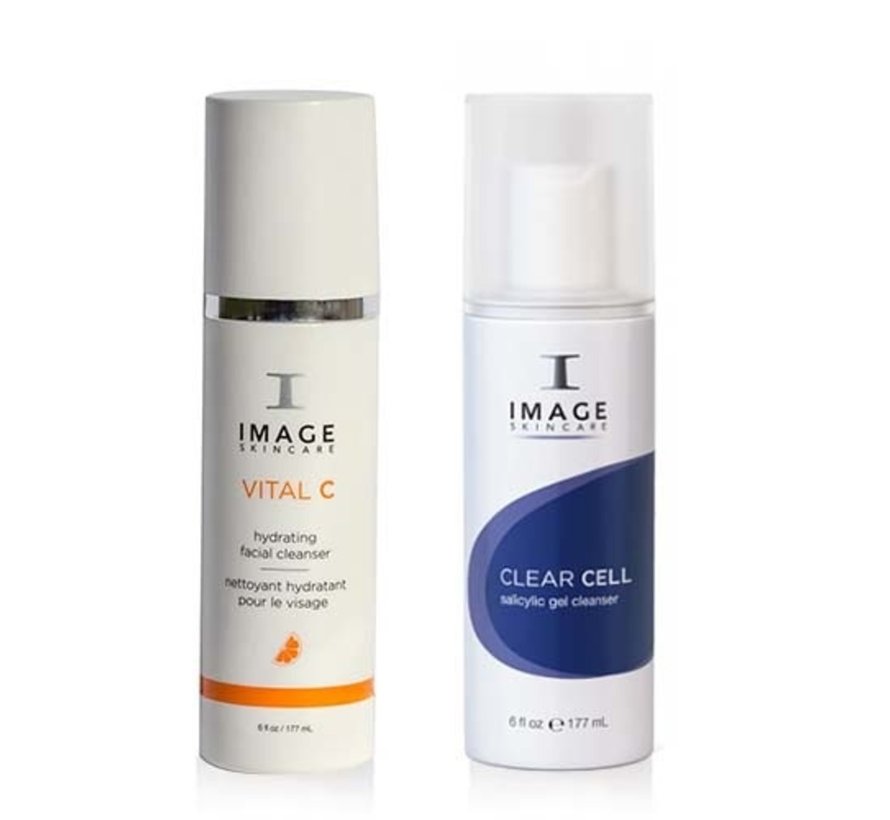 Double Cleanse: Vital C + Clear Cell