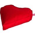 Whoober Whoober Hartvorm Zitzak "Paris" M outdoor rood  - Wasbaar
