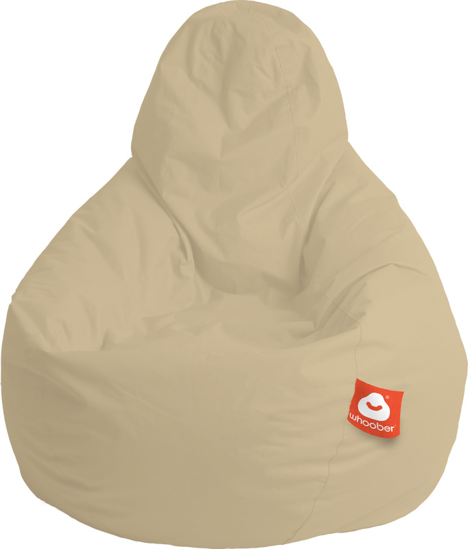 <h3>Comfortabele beige peervorm-zitzak van Whoober-outdoor kwaliteit die in Nederland door Whoober wordt geproduceerd. Gratis verzending en binnen enkele werkdagen in huis!</h3><h2>Belangrijkste eigenschappen van&nbsp;de Barca</h2><ul><li>Ook voor de zake