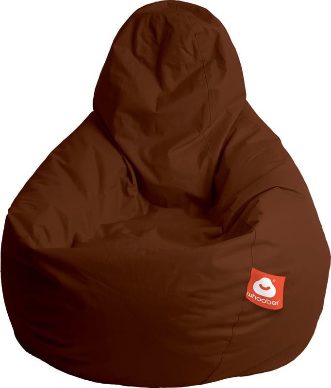 <h3>Comfortabele licht bruine peervorm-zitzak van Whoober-outdoor kwaliteit die in Nederland door Whoober wordt geproduceerd. Gratis verzending en binnen enkele werkdagen in huis!</h3><h2>Belangrijkste eigenschappen van de Barca</h2><ul><li>Ook voor de za