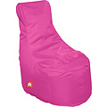 Whoober Whoober zitzak stoel "Nice" outdoor fuchsia - Wasbaar - Geschikt voor buiten