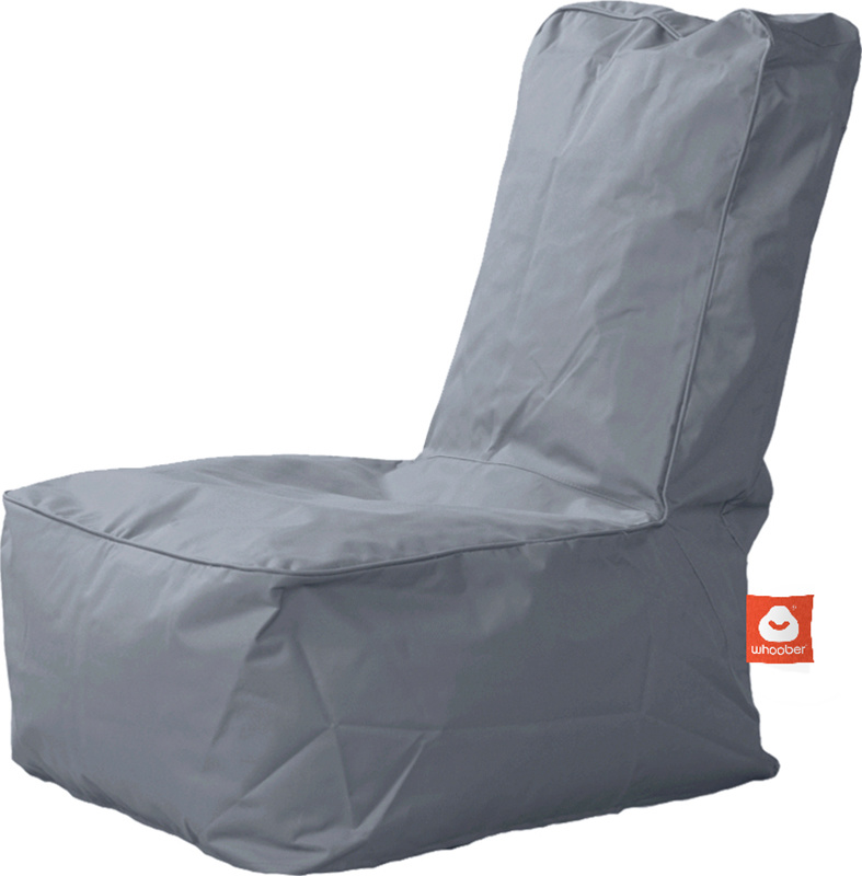 <h3>Comfortabele grijze kinderzitzak van Whoober-outdoor kwaliteit die in Nederland door Whoober wordt geproduceerd. Gratis verzending en binnen enkele werkdagen in huis!</h3><h2>Belangrijkste eigenschappen van de Fiji</h2><ul><li>Ook voor de zakelijke ma