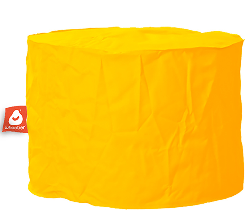 <h3>Comfortabele &amp; multifunctionele gele poef van Whoober-outdoor kwaliteit die in Nederland door Whoober wordt geproduceerd. Gratis verzending en binnen enkele werkdagen in huis!</h3><h2>Belangrijkste eigenschappen van&nbsp;de Rhodos</h2><ul><li>Ook