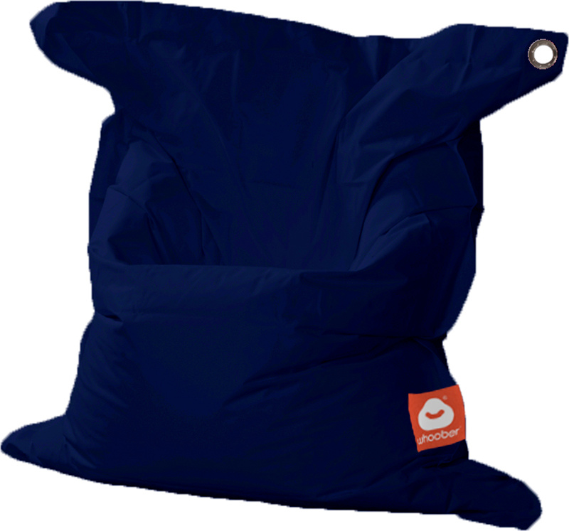 <h3>Comfortabele marine blauwe rechthoekige Medium zitzak van Whoober-outdoor kwaliteit die in Nederland door Whoober wordt geproduceerd. Gratis verzending en binnen enkele werkdagen in huis!</h3><h2>Belangrijkste eigenschappen van&nbsp;de St. Tropez Medi