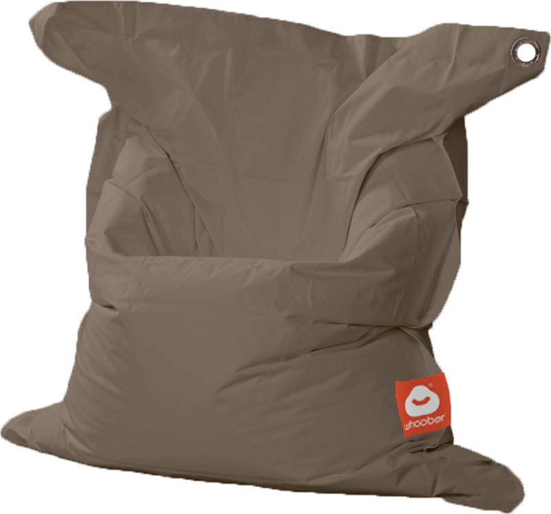 <h3>Comfortabele taupe rechthoekige Medium zitzak van Whoober-outdoor kwaliteit die in Nederland door Whoober wordt geproduceerd. Gratis verzending en binnen enkele werkdagen in huis!</h3><h2>Belangrijkste eigenschappen van&nbsp;de St. Tropez Medium</h2><