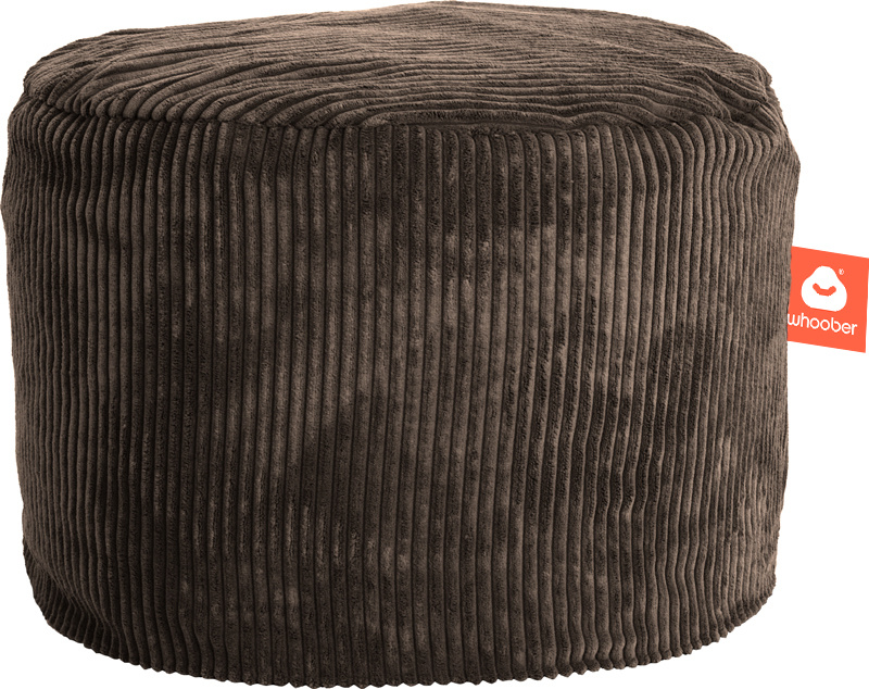 <h2>Comfortabele & multifunctionele poef in taupe ribcord die in Nederland door Whoober wordt geproduceerd. Gratis verzending en 1 jaar garantie!</h2><h2>Belangrijkste eigenschappen van de Rhodos</h2><ul><li>Ook voor de zakelijke markt dankzij wasbare bui