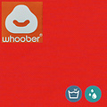 Whoober Whoober Lounge stoel zitzak "Bali" outdoor donker oranje - Wasbaar - Geschikt voor buiten