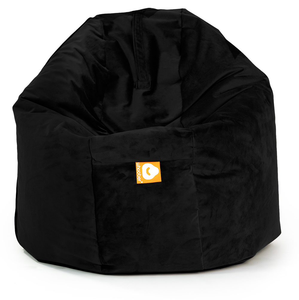 <h3>Comfortabele ronde zitzak in zwart velvet die in Nederland door Whoober wordt geproduceerd. Gratis verzending en 5 jaar garantie!</h3><h3>Belangrijkste eigenschappen van de Ibiza XL</h3><ul><li>Geschikt voor kinderen maar vooral volwassenen</li><li>Za