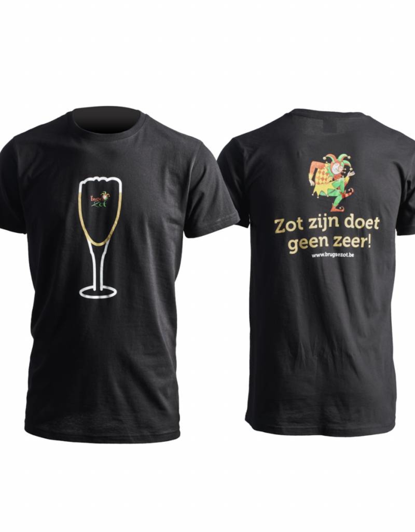 Brugse Zot Brugse Zot T-shirt black