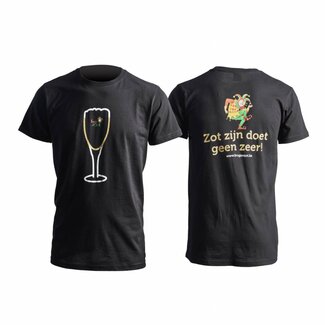 Brugse Zot Brugse Zot T-shirt noir