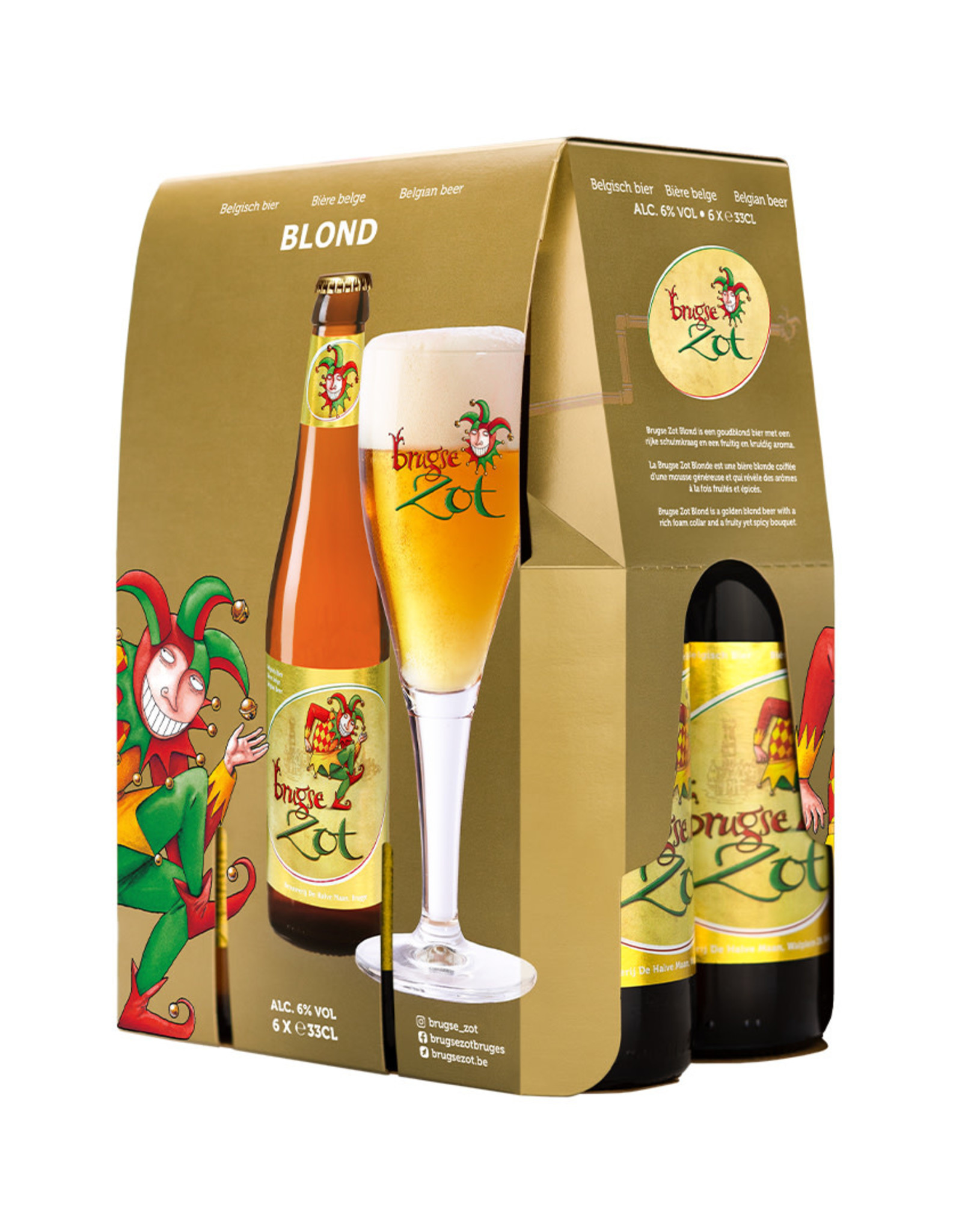 Brugse Zot Brugse Zot Blond 6-pack 33 cl