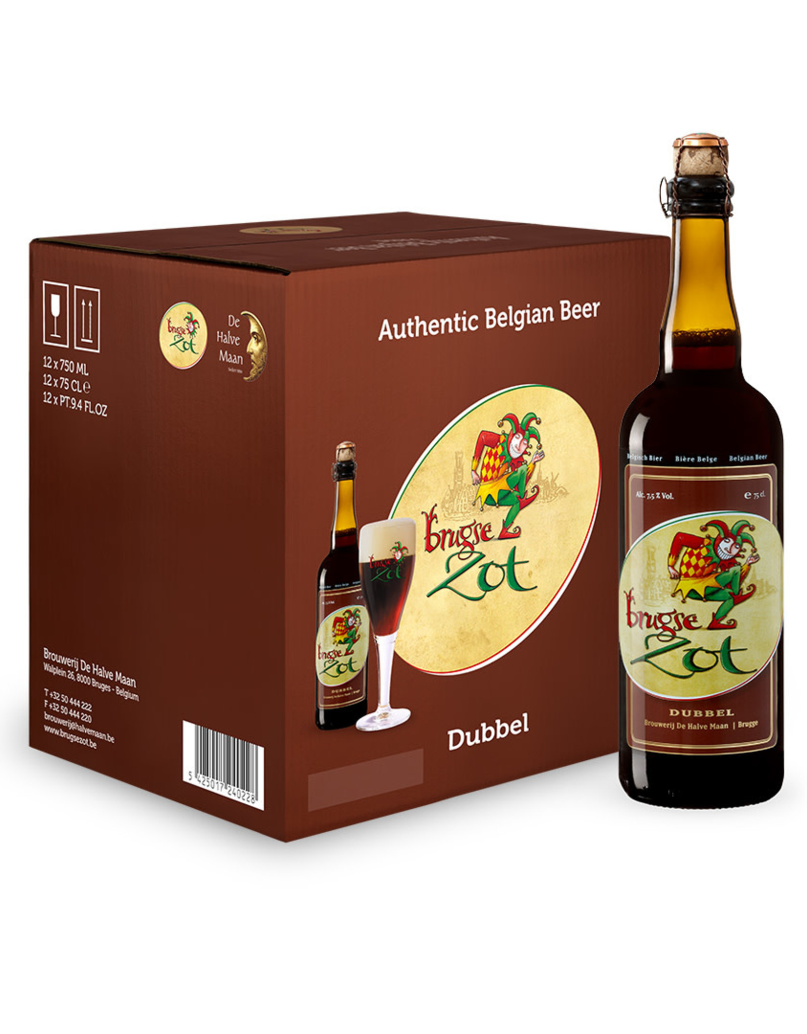 Brugse Zot Brugse Zot Dubbel 12 x 75 cl