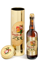 Brugse Zot Brugse Zot Blond metallic gift box 75 cl