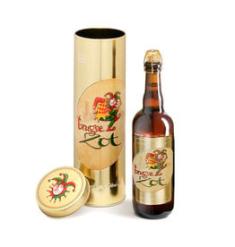 Brugse Zot Brugse Zot Blond metallic gift box 75 cl