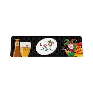 Brugse Zot Brugse Zot tapis de comptoir noir