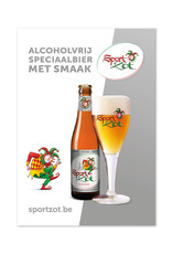 Sportzot Sportzot plastieken pancarte