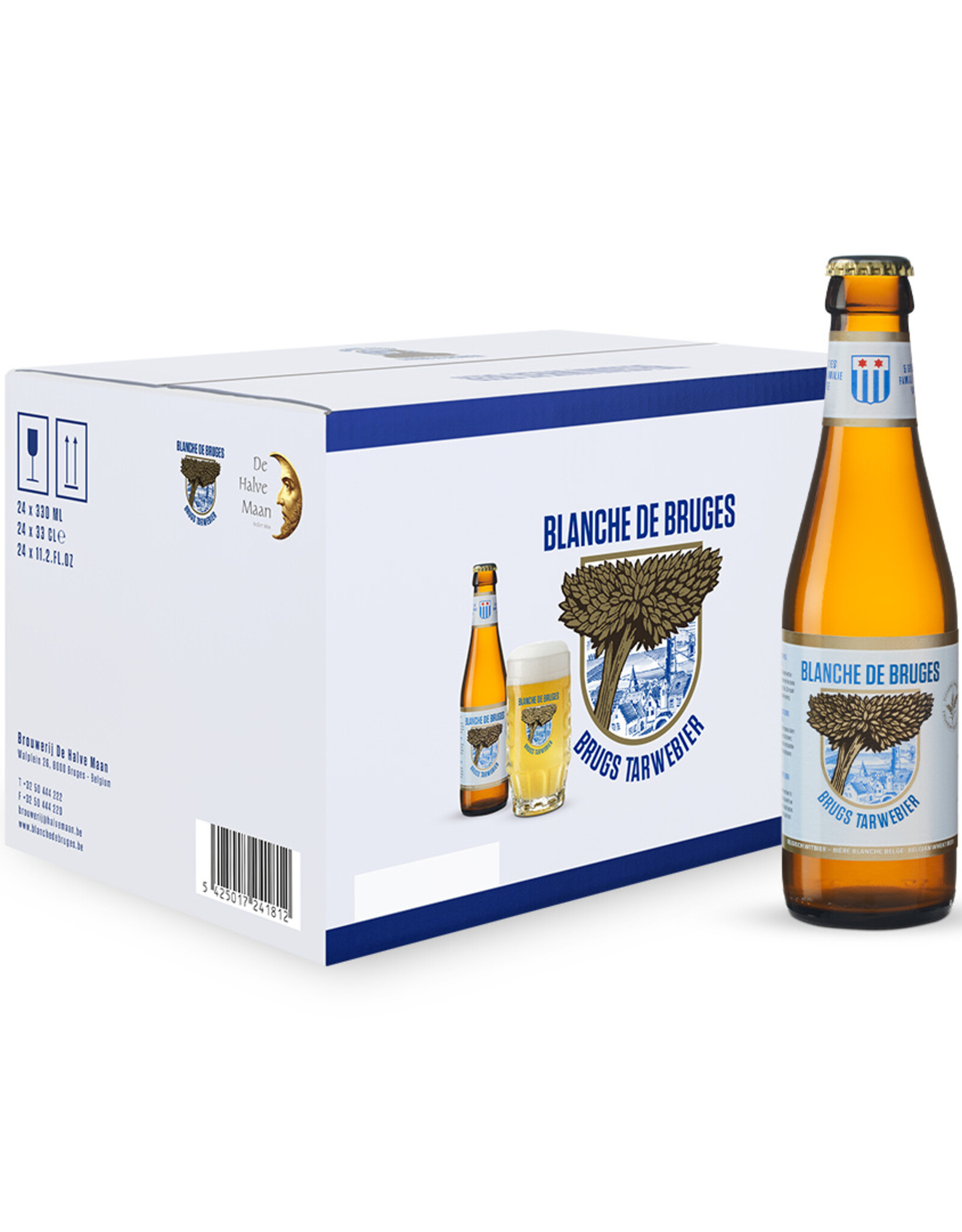 Brugs Tarwebier Blanche de Bruges 24 x 25 cl