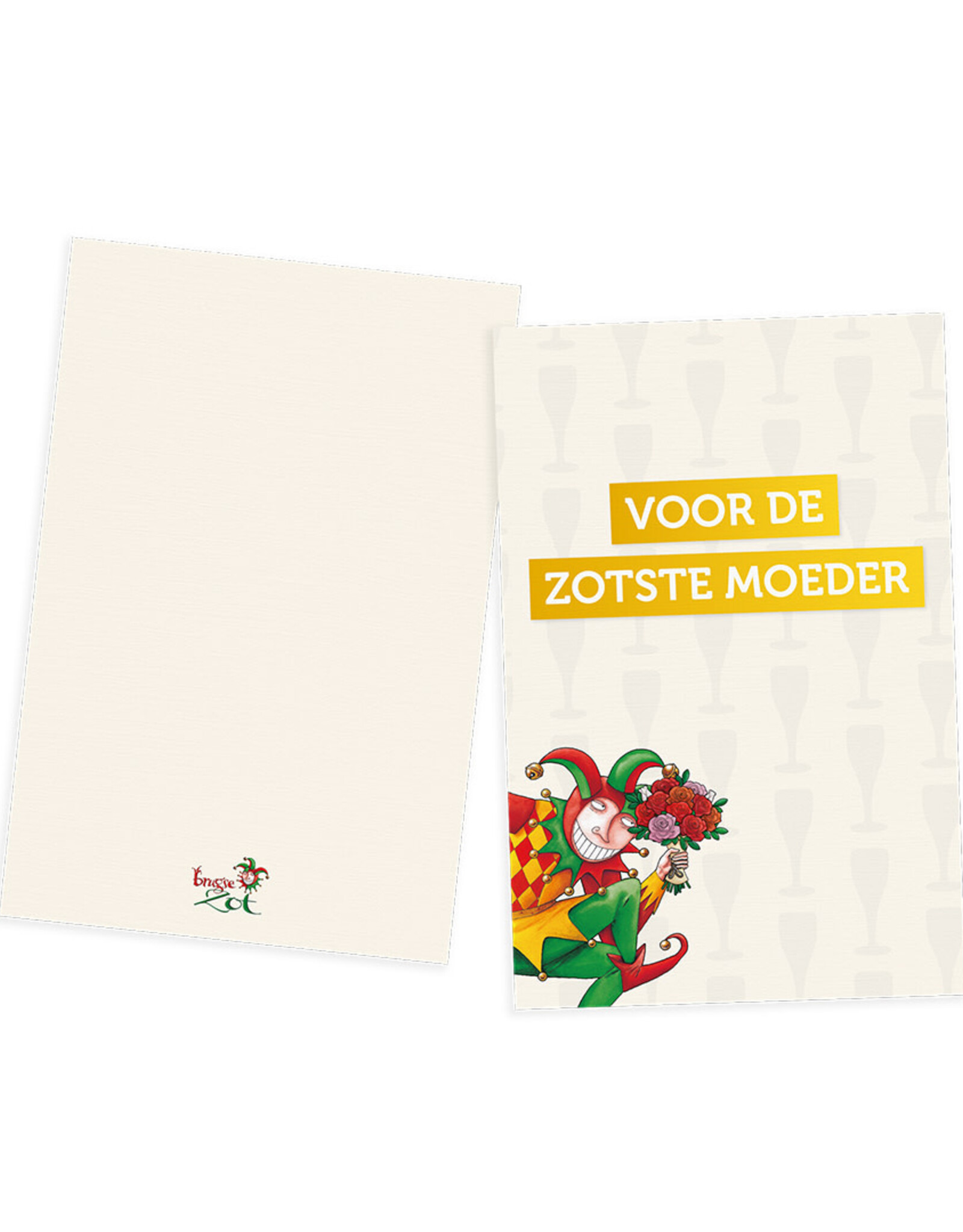 Brugse Zot Greeting card mother's day